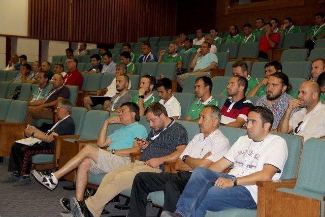 Tüfad Antrenör Eğitim Semineri Yapıldı