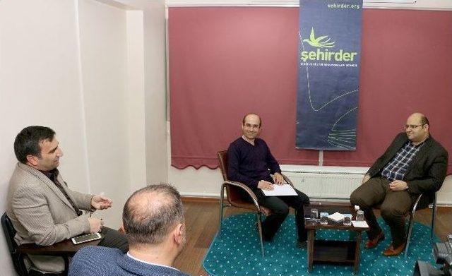 Başkan Orhan Şehirder’e Konuk Oldu