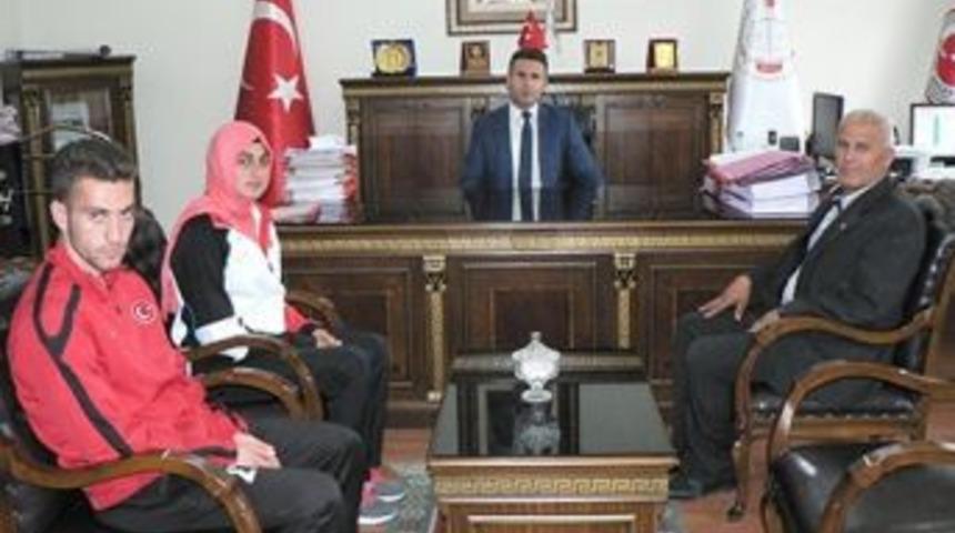 Milli Sporculardan Başsavcıya Ziyaret
