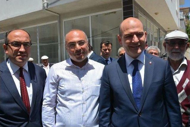 Bakan Soylu Cuma Namazını Sandıklı’da Kıldı