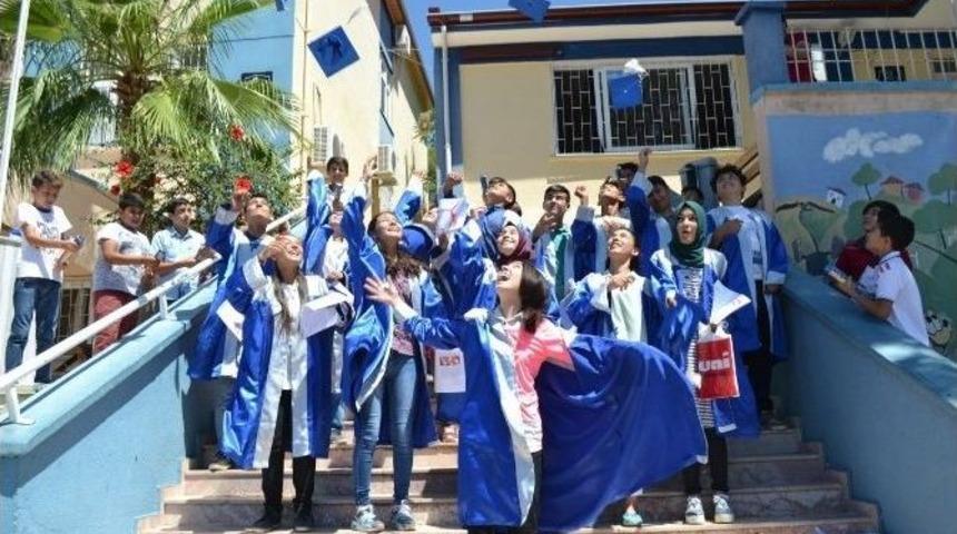 Bozyazı&rsquo;da Karne Coşkusu