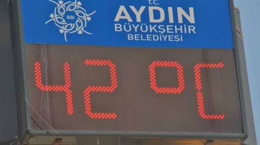 Aydın&rsquo;da &Ccedil;&ouml;l Sıcakları Kendini G&ouml;sterdi