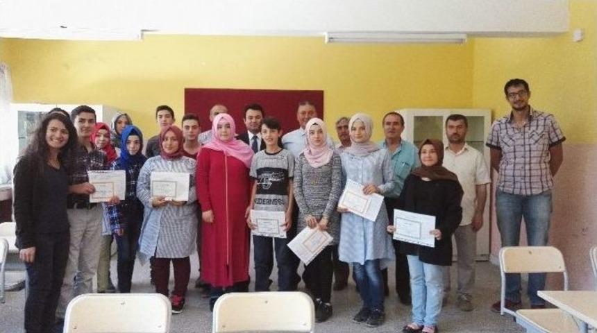 Seyit Battalgazi İmam Hatip Ortaokulunda Karne Ve İlk Mezuniyet Sevinci