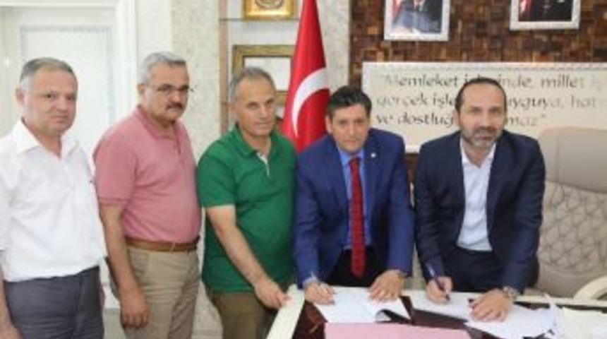 &Uuml;nye Belediyesi&rsquo;nde Sosyal Denge S&ouml;zleşmesi İmzaladı