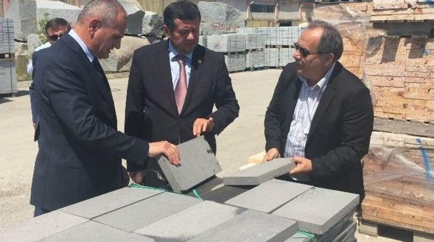 Cumhurbaşkanı Başdanışmanı Belediye Şantiyesini Gezdi