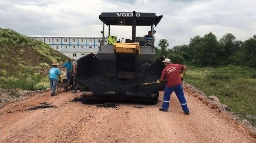 Kartepede &Ccedil;epni Mahallesi Asfaltlandı