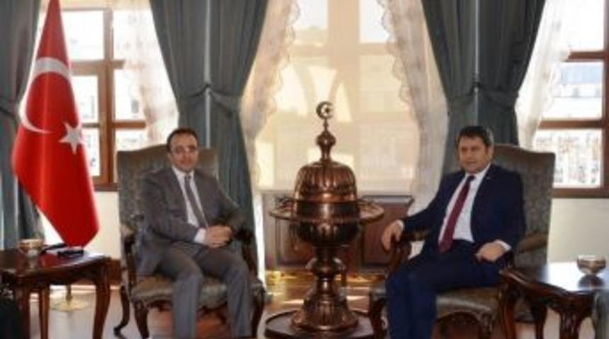 Ab Bakan Yardımcısı Ali Şahin Valiliği Ziyaret Etti