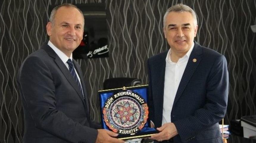 Ak Parti Mkyk &Uuml;yesi Mustafa Savaş, Didim&rsquo;de İncelemelerde Bulundu