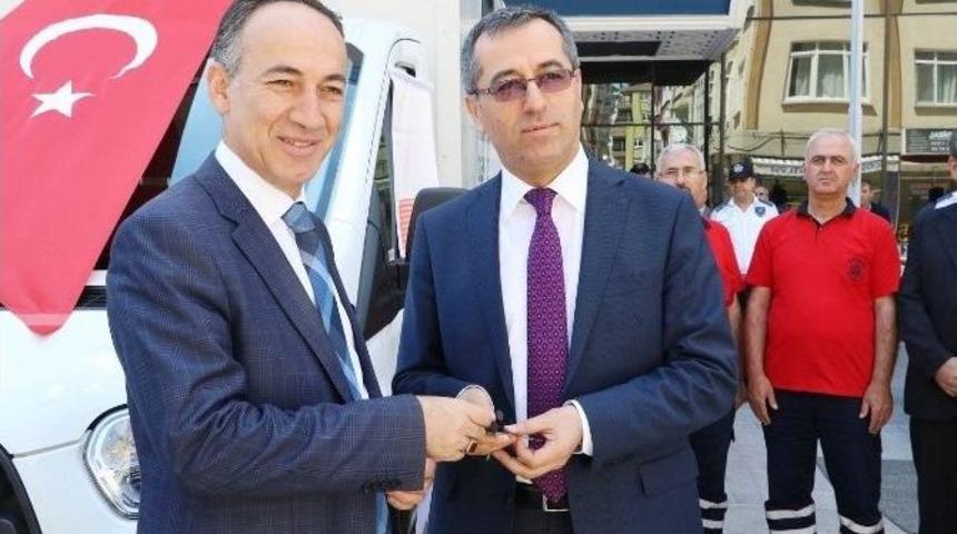 Tbb&rsquo;den Kırıkkale Belediyesi&rsquo;ne Cenaze Yıkama Aracı