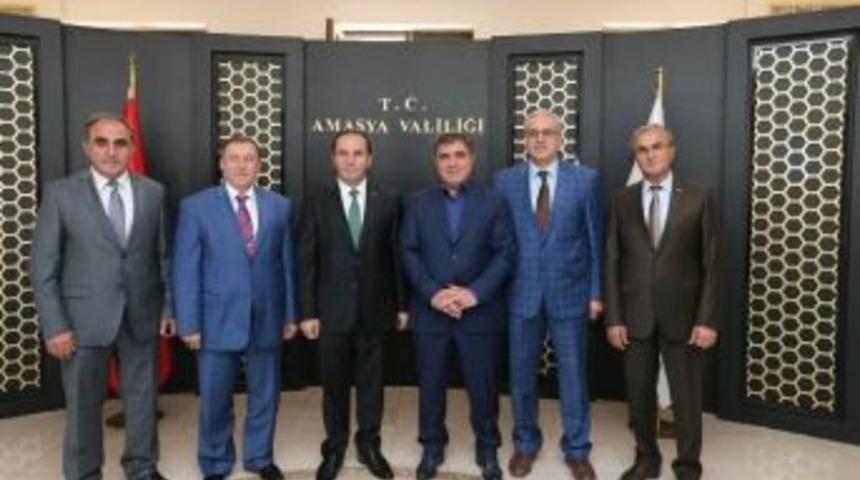 Başkan &Ouml;zdemir&rsquo;den Vali Işık&rsquo;a Hayırlı Olsun Ziyareti