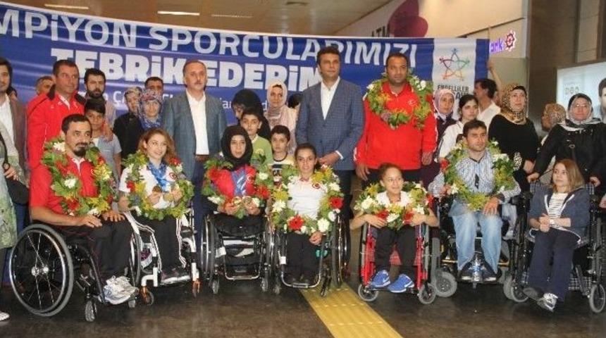 Bağcılarlı Engelli Sporculardan Olimpiyatlarda Büyük Başarı
