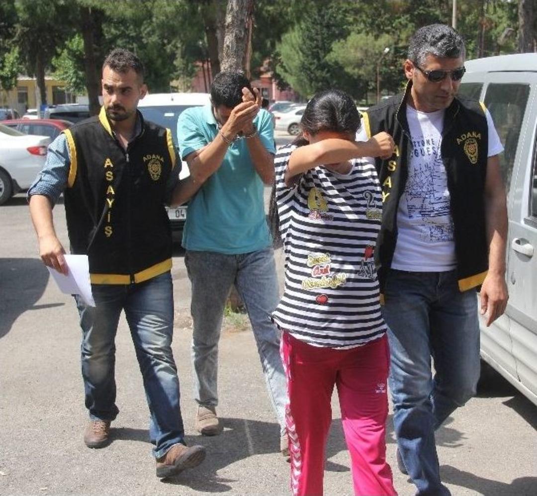 Hamile Kadın Kocasıyla Kuyumcu Soydu