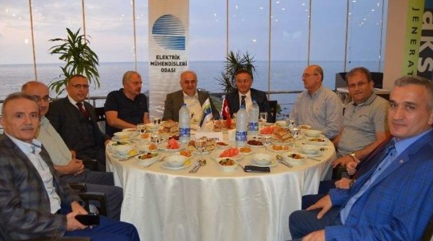 Elektrik M&uuml;hendisleri Odası Trabzon Şubesi İftar Yemeğinde Buluştu