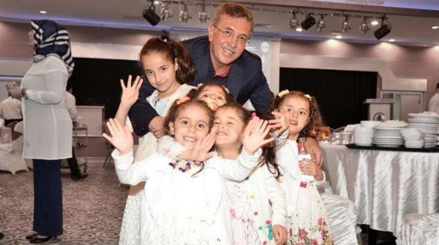 Pursaklar Belediye Başkanı Çetin, Yetim Çocuklarla İftar Sofrasında Buluştu