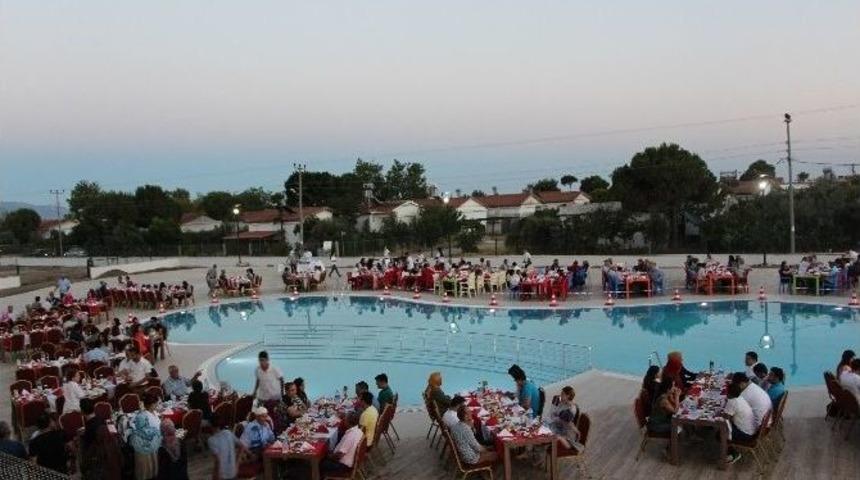 Kumluca&rsquo;da Şehit Yakını Ve Gazilere İftar Yemeği