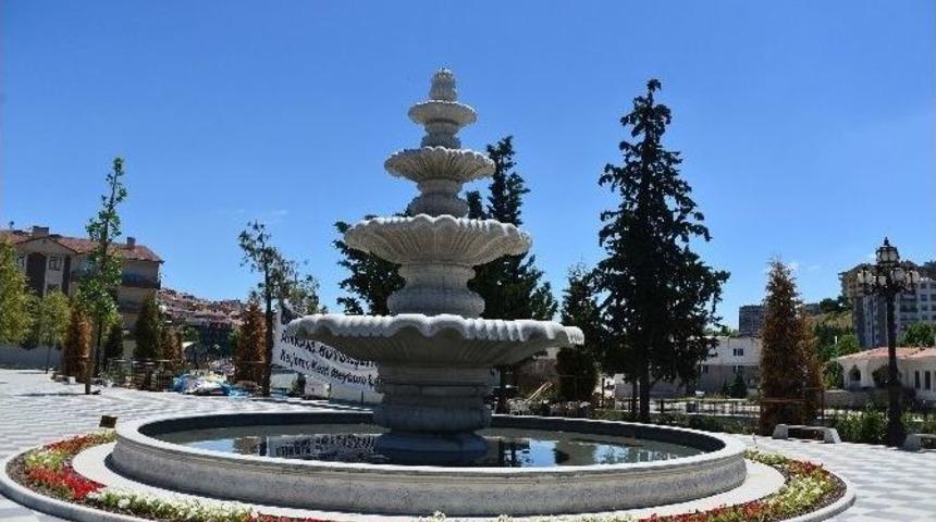 B&uuml;y&uuml;kşehir Belediyesi&rsquo;nden Ke&ccedil;i&ouml;ren&rsquo;e Dekoratif D&uuml;zenleme