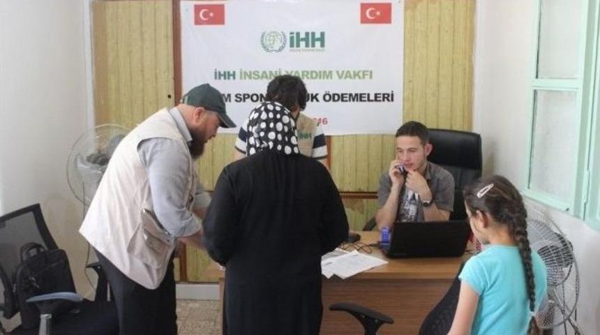 Suriyeli Yetim &Ccedil;ocuklara Yetim Sponsorluk &Ouml;demeleri Yapılıyor