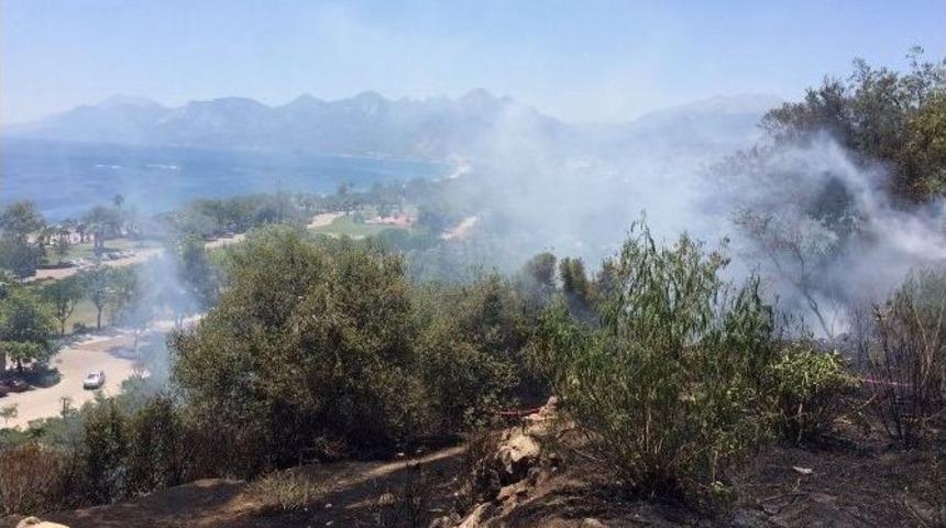 Konyaaltı Beach Park&rsquo;ta Orman Yangını