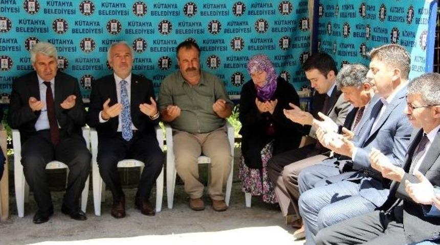 Başkan, Şehit Uzman &Ccedil;avuş İ&ccedil;in Okutulan Hatimin Duasına Katıldı