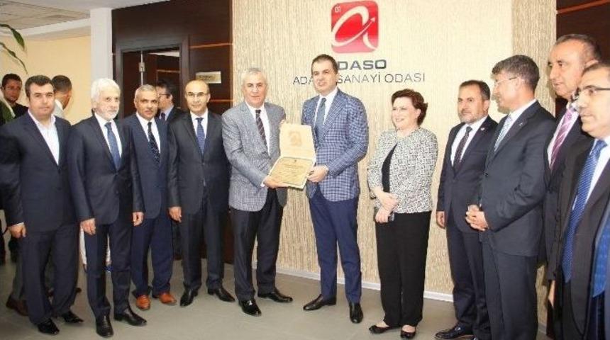Avrupa Birliği Bakanı &Ouml;mer &Ccedil;elik&rsquo;ten Adaso&rsquo;ya Ziyaret