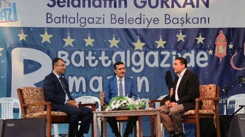 Bakan T&uuml;fenkci, Battalgazi&rsquo;de Ramazan Programına Katıldı