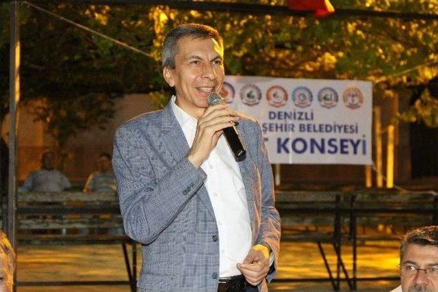 Denizli Kent Konseyi İftarda Buluştu