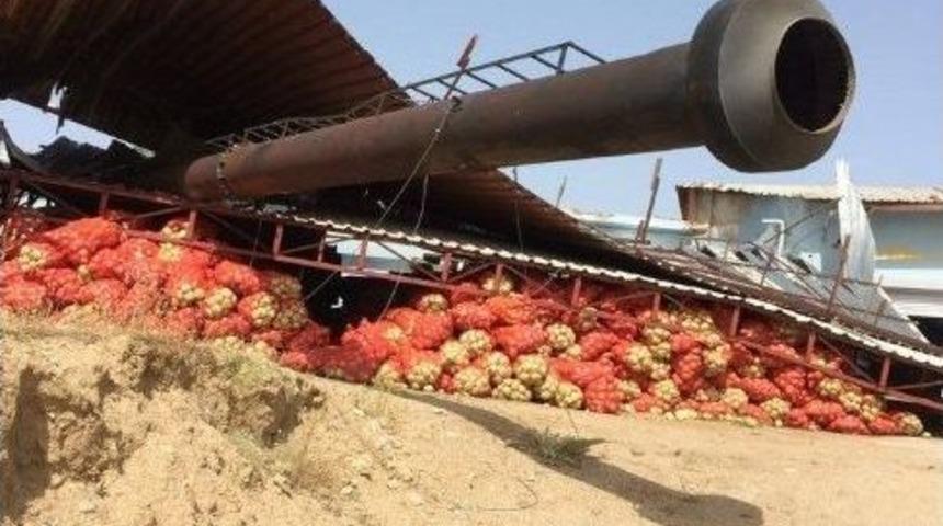 Nazilli&rsquo;de Fabrika &Ccedil;atısı &Ccedil;&ouml;kt&uuml;