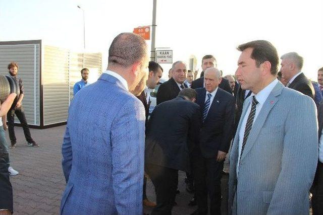 Mhp Genel Başkanı Devlet Bahçeli Kayseri’ye Geldi