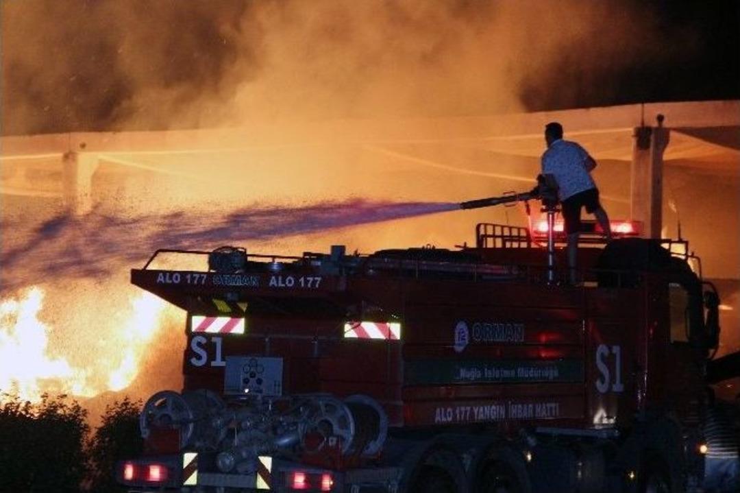 Kereste Fabrikası Cayır Cayır Yandı