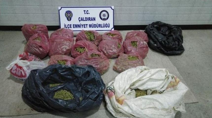 &Ccedil;aldıran&rsquo;da Uyuşturucu Operasyonu