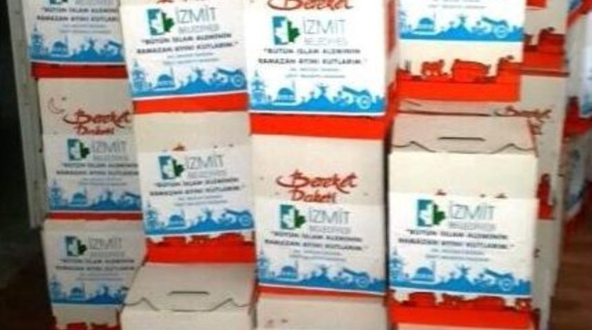 İzmit Belediyesi Yardımları Sevindiriyor