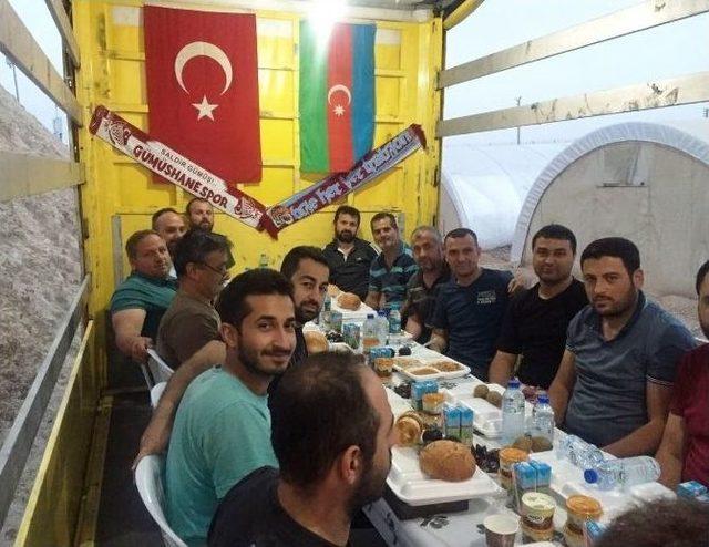 Nusaybin’deki Özel Harekatçılara Trabzon’dan Destek