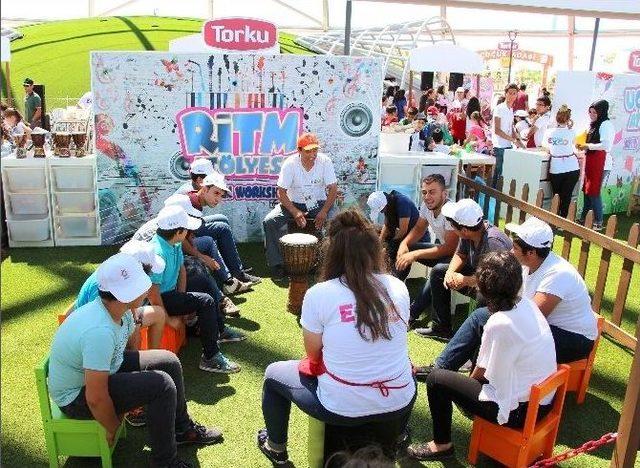 Büyükşehir Belediyesi Gazipaşalı Öksüz Ve Yetim Çocuklara Unutulmaz Bir Gün Yaşattı