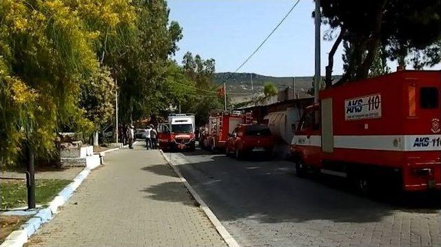 Foça İtfaiyesi Amirini Kaybetti