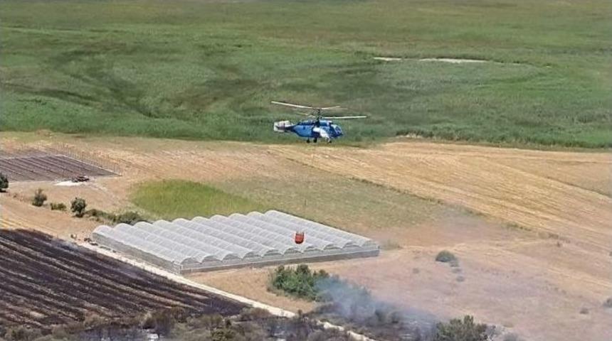 Kaş&rsquo;ta 8 Dekar Alan K&uuml;l Oldu