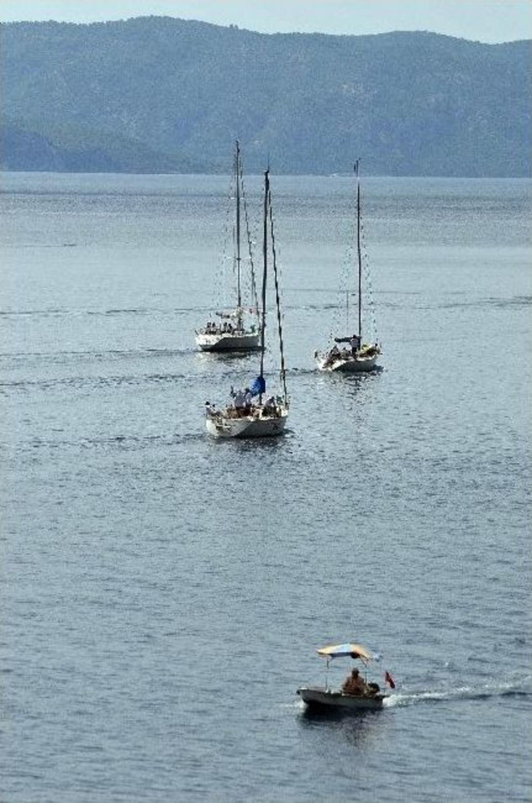 Uluslararası Yelken Yarışlarının K&ouml;yceğiz Ekincik Etabı Tamamlandı