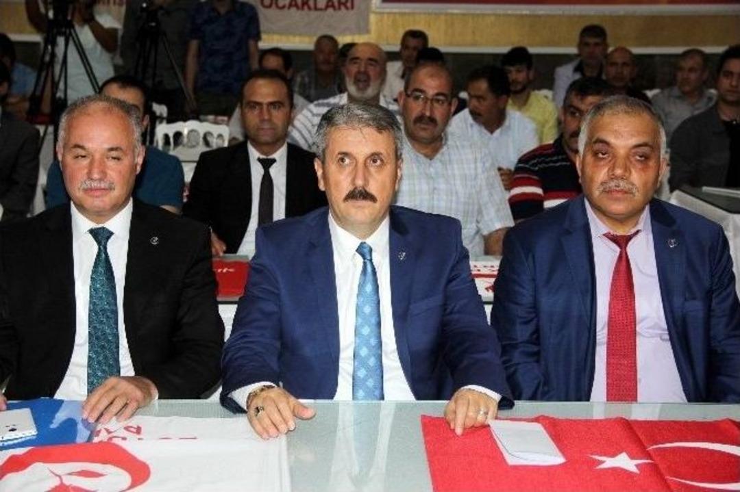 Bbp Genel Başkanı Mustafa Destici Gaziantep&rsquo;te
