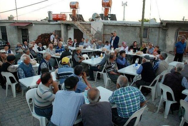 Kaymakam Cinbir İftarını Vatandaşlarla Açtı