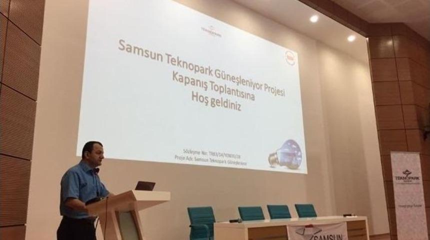 "samsun Teknopark G&uuml;neşleniyor" Projesi Değerlendirildi