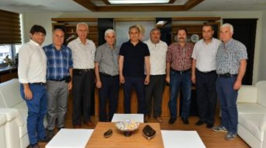 Ziraat Odası&rsquo;ndan Başkan Uysal&rsquo;a Ziyaret