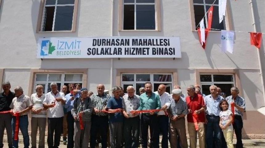 Durhasan Solaklar Hizmet Binası A&ccedil;ıldı