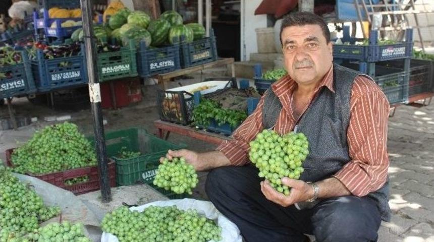 Kilis&rsquo;te Asma Koruklar Tezgahlarda Yerini Aldı