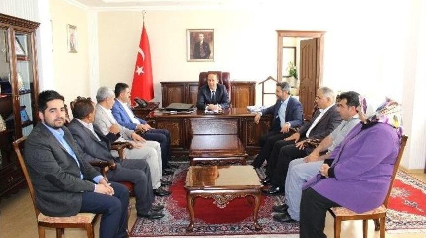 Milletvekilerinden Vali Erin&rsquo;e &rsquo;hayırlı Olsun&rsquo; Ziyareti