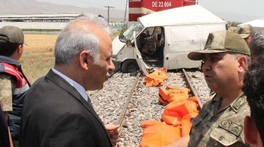 Elazığ&rsquo;daki Tren Kazası