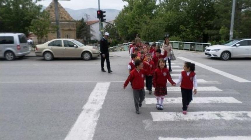 &Ccedil;o&ccedil;uklar Trafik Dedektifi Oldu