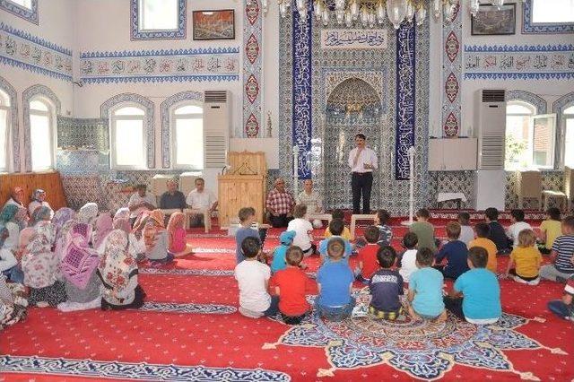 Bozüyük’te Yaz Kur’an Kurslarının Başlamasıyla Camiler Şenlendi