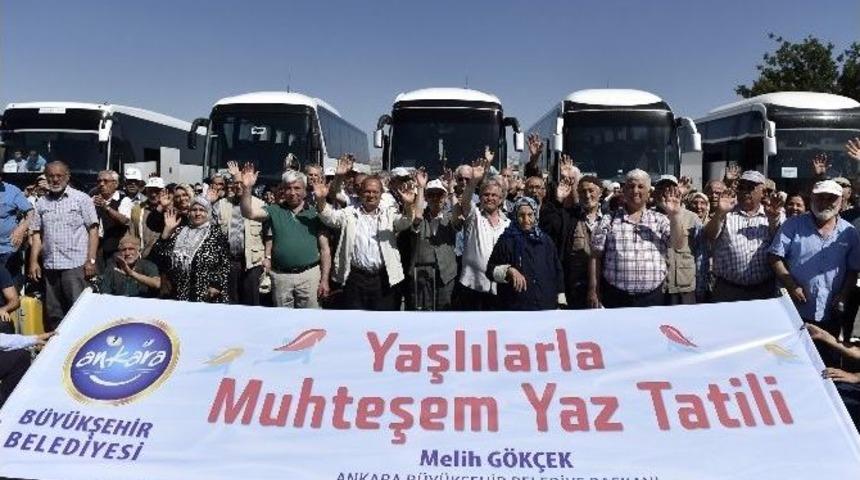 Büyükşehir, Tatil Kamplarında Yaşlıları Ağırlıyor