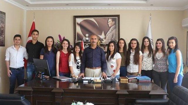 Başkan Culha’dan Stajyer Öğrencilere ’’üniversite Okuyun’’ Tavsiyesi