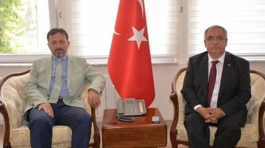 Paşa Ve Rekt&ouml;r&rsquo;den Vali&rsquo;ye &rsquo;hoş Geldin&rsquo; Ziyareti