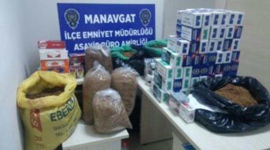 Antalya&rsquo;da Ka&ccedil;ak T&uuml;t&uuml;n Baskını